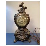 BR2 - Cast Metal UNITED Electric Table Clock