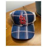 Vintage Budweiswer Plaid Cap Hat