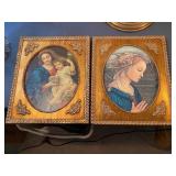 Pair Madonna/Child & Woman Framed Prints