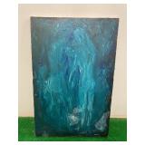 Mid Century M. Vesterling Nude Couple Painting