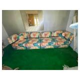 Vintage 4pc Sectional Couch
