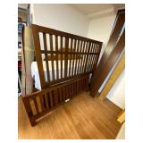 Basset Amish Cherry Headboard/Footboard Set Queen