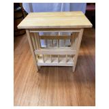 Light Wood End Table
