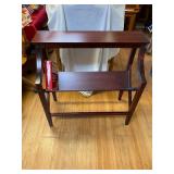 Console Table Magazine Rack