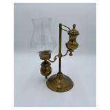Brass Colonial Style Candle Lamp