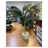 Faux Palm Plant