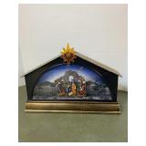 Light-Up Large Snowglobe Nativity Scene