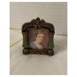 Jay Strongwater Mini Jeweled Picture Frame