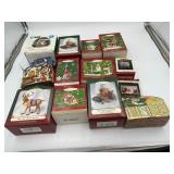 #4 Assorted Christmas Ornaments w/ Boxes