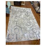 #2 Silver Gray Area Rug - 5 x 7