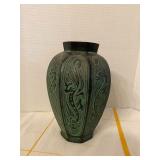 MCM Japanese Alloy Sansui Rokaku Vase