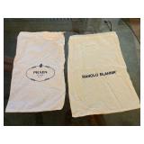 Authentic PRADA & MANOLO BLAHNIK Shoes Dust Bags