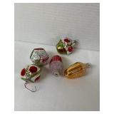 20:31 Figural Glass Christmas Ornaments