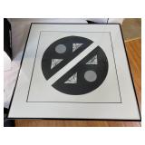 signed JB Thompson 1971 "Circulation A" Artwork