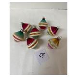 20:12 (7) Shiny Brite Top Shape Ornaments