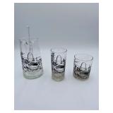 18:2 St. Louis Busch Stadium Arch Barware