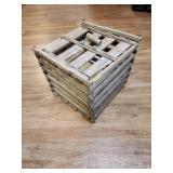 Primitive Slat Egg Crate Carrier