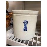 Blue Ribbon Brand Crock