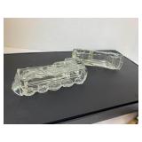 Glass Train & Car Candy Dispensers