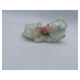 17:5 Fenton Opalescent Kitty Cat Figurine