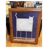 Kessler Framed Cat Print