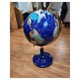 Inlaid Stone Large Globe