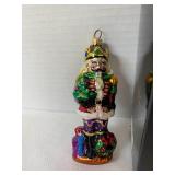 20:8 Christopher Radko Santa Ornament