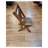 Vintage Wooden Folding Chair