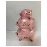 3 Tier Pigs Piggy Bank
