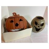 Pottery Jack O Lanterns