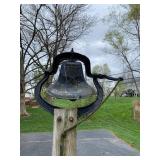 Large Antique School House Bell