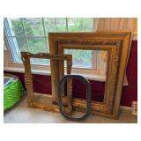 Antique Gesso Frame LOT