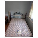 Full Size Headboard, Frame & Mattress Set