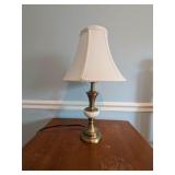Brass & Porcelain Table Lamp