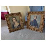 Antique Gesso Frames & Photo Prints