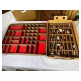 2 Vintage Printers Drawers & Mini