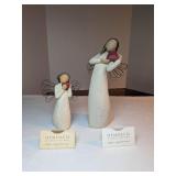 Willow Tree Angel of the Heart Figurine 2pc