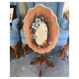 Handpainted Small Tilt Top Table