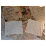 Mixed LOT Letters & Misc Paper Items