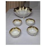 5pc Vintage Noritake Bowl Set
