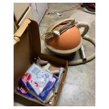 Vintage Hoover Constellation Orange Vacuum - Works