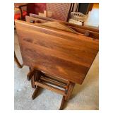 4pc Wooden TV Trays
