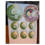 8pc Water Lily Bowl Set
