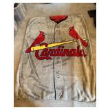 St. Louis Cardinals MLB Fleece Throw