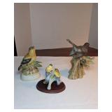 LOT Porcelain Birds - Lefton & Andrea