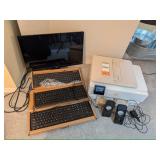 Electronics LOT Printer, Keyboards, Speakers