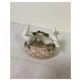 Lefton DOVES Trinket Box