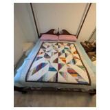 Handmade Small Machine Sewn Doggie Quilt