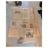 3:1 Vintage Newspapers