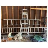3 Aluminum Ladders